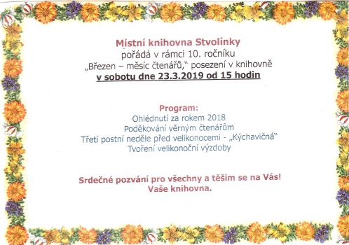 Posezení v knihovně