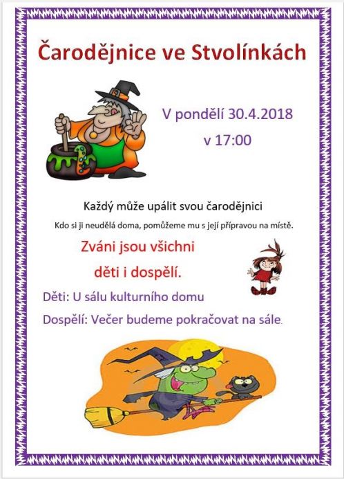 Čarodějnice 2018