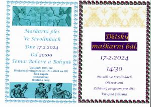 Maškarní bál 17.02.2024