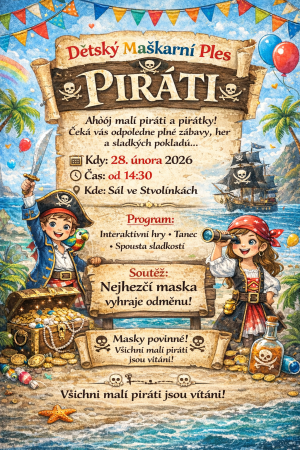 Maškarní pro děti 