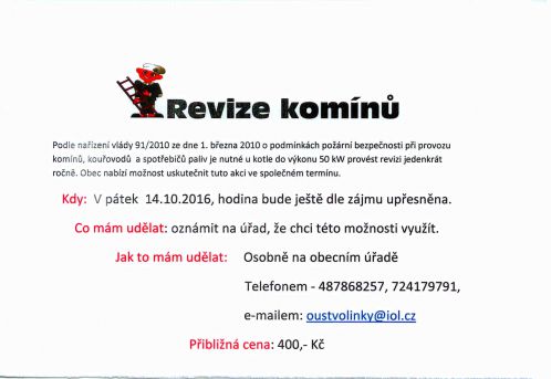 Revize komínů