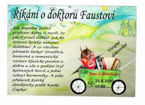 Pozvánka-zámek Stvolínky, Říkání o doktoru Faustovi