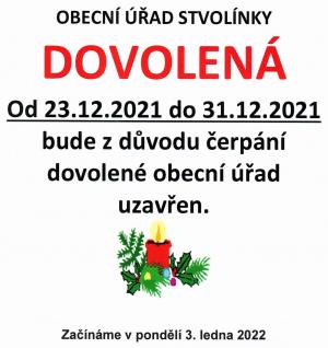 Obecní úřad DOVOLENÁ