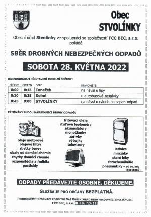 ODPADY-sběr nebezpečných odpadů