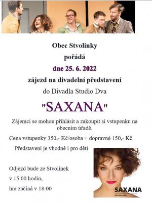 Zájezd do divadla  Saxana 1