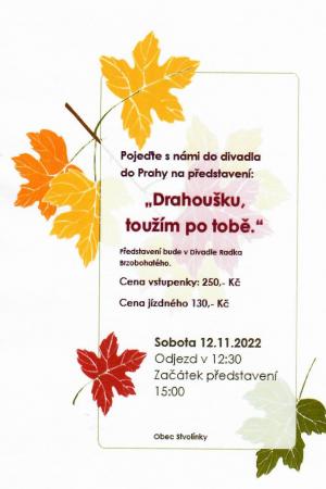 Zájezd do divadla 12.11.2022
