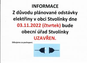Uzavření OÚ 3.11.2022