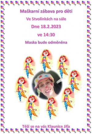 Maškarní pro děti
