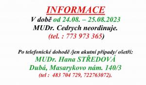 MUDr.Cedrych-dovolená